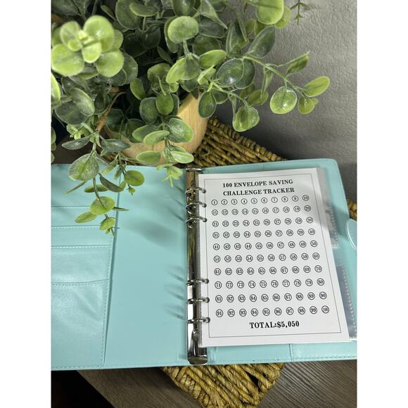 100 Envelopes Money Saving Challenge- Save $5,050 - Picture 2 of 2